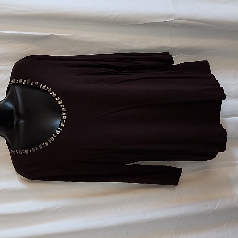 Chico's jeweled lightweight top